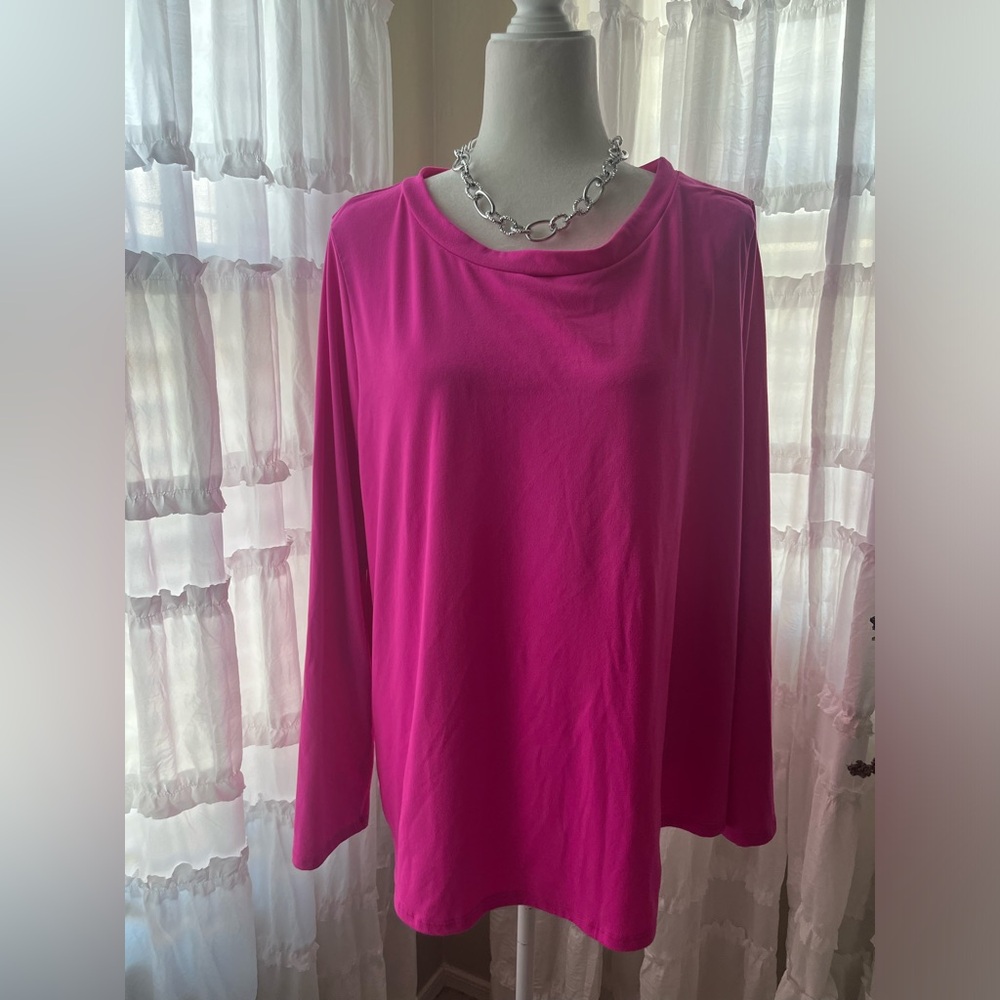 Sew in Love XL long sleeve, Barbie, pink stretchy shirt
